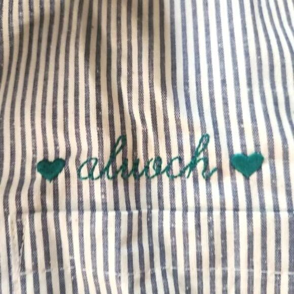 Sezane Tomboy striped button down shirt sz 36 (US 4) - Picture 3 of 5